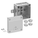Abox Pro 025 AB-L розподільча коробка, 92х92х60 мм, IP66 полікарбонат сіра