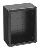 Шафа GEOS-S 4050-22-to/sw - прозорі дверцята, полікарбонат, чорний