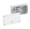 Abox 025/2-L/w, біла розподільча коробка, IP66 поліпропілен