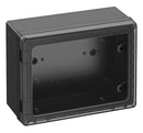 Шафа GEOS-S 4030-18-to/sw - прозорі дверцята, полікарбонат, чорний