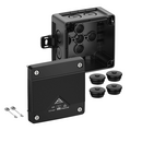 Abox Pro 025 AB-L/sw розподільча коробка, 92х92х60 мм, IP66 полікарбонат сіра