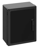 Шафа GEOS-S 4050-22-o/SH/sw - запирання важелем,полікарбонат, чорний