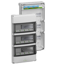 Розподільчий щит AK 36, 36 модулів з PE/N-клемою, мембранними вводами, ІР65, негорючий самозатухає