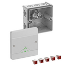 Abox 040-4² розподільча коробка, IP66 поліпропілен, сіра