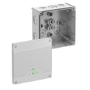 Abox 100-L розподільча коробка, IP66 поліпропілен, сіра