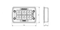 KDS-SR 6/10 BK гвинтова рамка