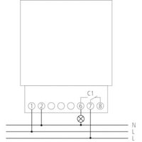 Реле времени электронное 1 канал, TR 684-1 top2, панельный монтаж