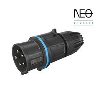 Штекер NEO 3п. 16А 230В, на кабель, гвинтовий затиск, One-touch