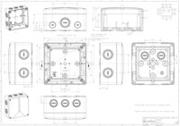 Abox XT SL 6² - коробка монтаж у воду/землю