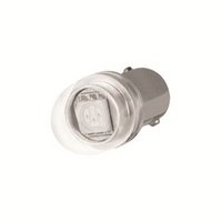 Лампочка светодиодная красная, BA9S, 240 V AC,