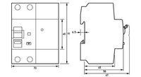 FIC 32/0,30/1+N-B SK - дифавтомат In 32 А