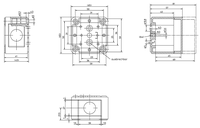 Коробка герметичная полистирол, IP 66, TK PS 77-6-o