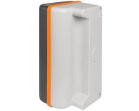 Корпус 90x160 з отворами 4хØ22 мм, термопластик