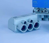 KVK KA503 Клема для опор 3х 6-50 мм² (вводи) 2х 1,5-10 мм² (виводи)
