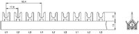 Шина 3п - шаг 17,8мм - 10мм² - вилочная "Т" (3G10T57S0D00-01)