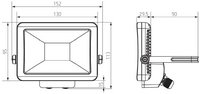 theLeda B10L WH - модульный LED-светильник 20 Вт, одна LED-панель