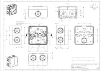 Abox XT 025 - 2,5² - коробка монтаж в воду/землю