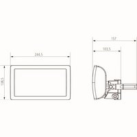 theLeda E30L BK - LED-прожектор 30 Вт