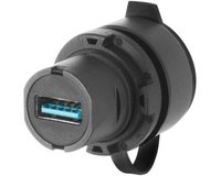 Вхід USB, мама-мама, пластиковий обідок