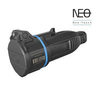 Розетка NEO 5п. 16А 230В, на кабель, гвинтовий затиск, One-touch