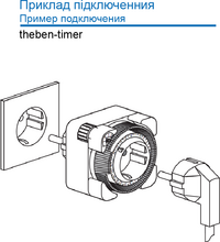 Розеточный таймер Theben-timer 26 - 30 років гарантія