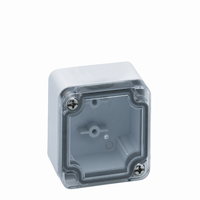 Корпус поликарбонат с прозрачной крышкой, IP 66 гладкие стенки, TK PC 55-4-to