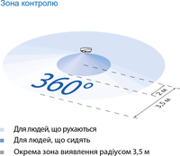 Датчик движения LUXA 103-360