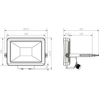 theLeda B20L BK - модульний LED-світильник 20 Вт, одна LED-панель