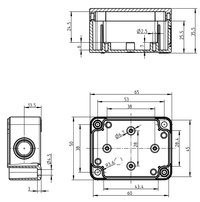 Коробка герметичная, ударопрочная, IP 66 поликарбонат, TK PC 75-4-v