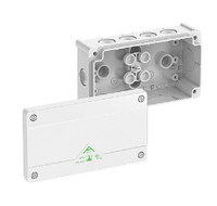 Abox 025/2-L/w, біла розподільча коробка, IP66 поліпропілен