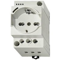 STD-TS/CFL/LED(GN) YE - розетка на DIN-рейку з індикацією, жовта