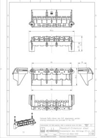 Abox 060 KH 221 4² - тримач клем Wago