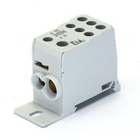Розподільчий блок 1-пол. 125А - входи 1х10-35, 1х2,5-25 мм² - виходи 6
