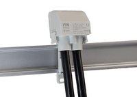 KVK KA502N Клема для опор 2х 6-50 мм² (вводи) 1х 1,5-10 мм² (виводи), синя
