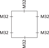 Вогнестійка коробка WKE 3 - 5x10²