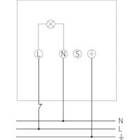 theLeda P 12 WH - LED-светильник 11 Вт с датчиком движения, одна LED-панель