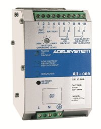Блок питания-заряд DC-UPS вход: 110 - 230 Vac; выход: 12Vdc - 6A - 72Вт