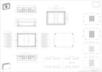 Abox-i 700 - 70²/5 - коробка полікарбонат з клемблоками