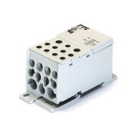 Распределительный блок 1-пол. 400А - вход 1х 95-185 мм² - выходы 11