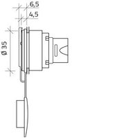 Вхід USB тип C, мама-мама, металевий ультраплачкий обідок