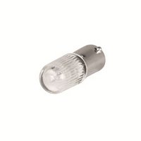 Лампочка неоновая зеленая, BA9S, 240 V