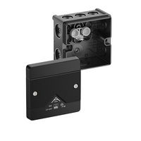 Abox 025-L/sw, розподільча коробка, IP66 поліпропілен, чорна