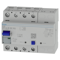 DFS 6 040-4/0,03-B SK NU захист від перенапруги від обриву нульового провідника, In 040А, тип B SK