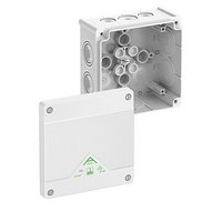 Abox 060-L/w розподільча коробка, IP66 поліпропілен, біла