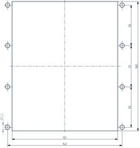 KDS-FP 3x10/24 BK винтовая рамка