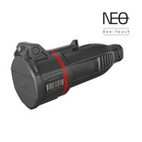 Розетка NEO 5п. 16А 400В, на кабель, пружинний WAGO затиск, One-touch
