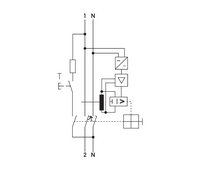 DRCBO 4 B25/0,10/1N-B SK - дифавтомат In 25 А