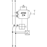 Пристрій захисту від дугових замикань (іскріння) DAFDD 1 B10/0,03/2-A KV