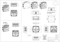 Abox 060-6² розподільча коробка, IP66 поліпропілен, сіра