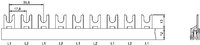 Шина 2п - шаг 17,8мм - 10мм² - вилочная "L" (2G10L12S0A00-01)